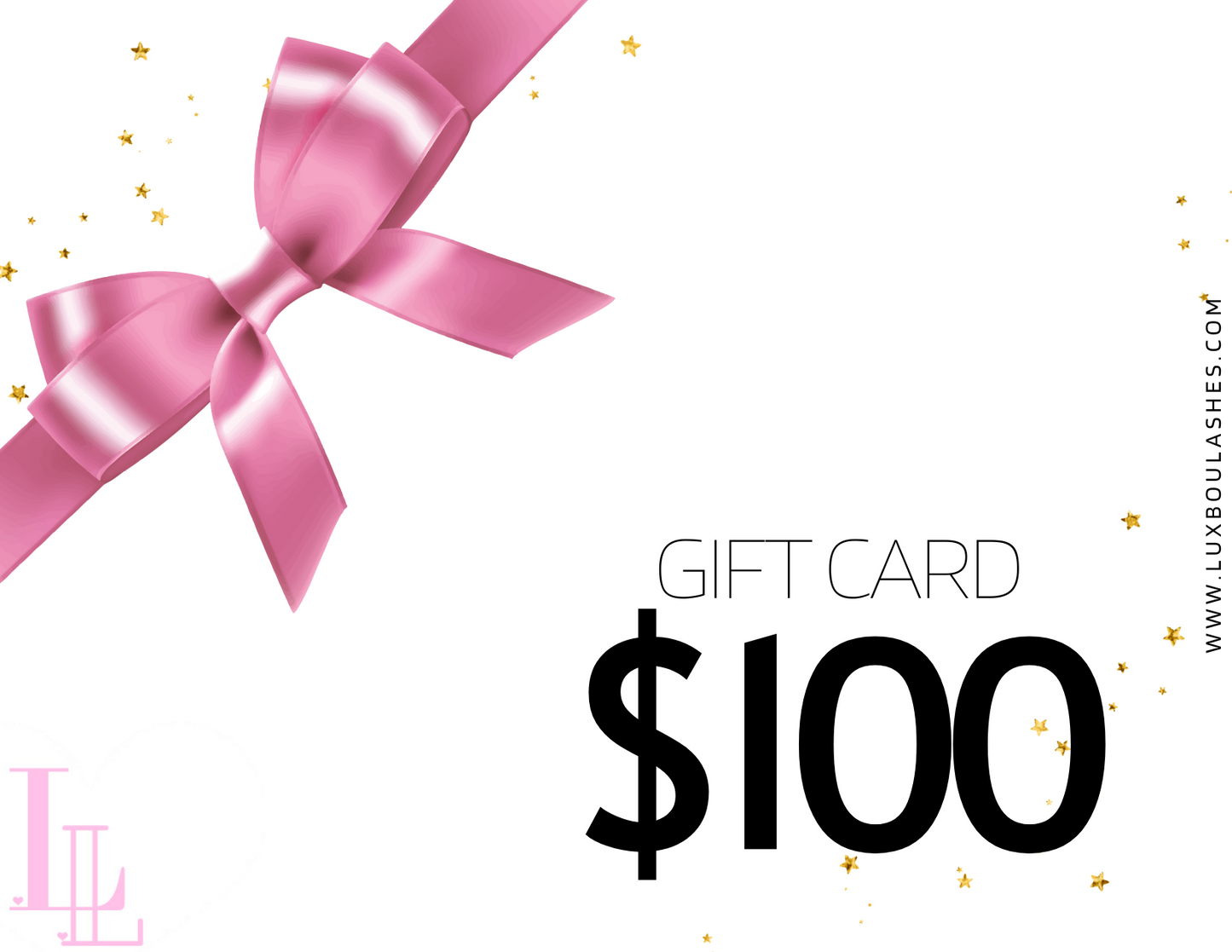 Luxbou Lash Supply Gift Card