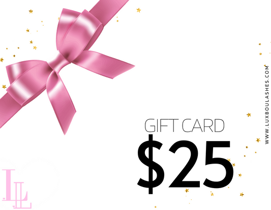 Luxbou Lash Supply Gift Card