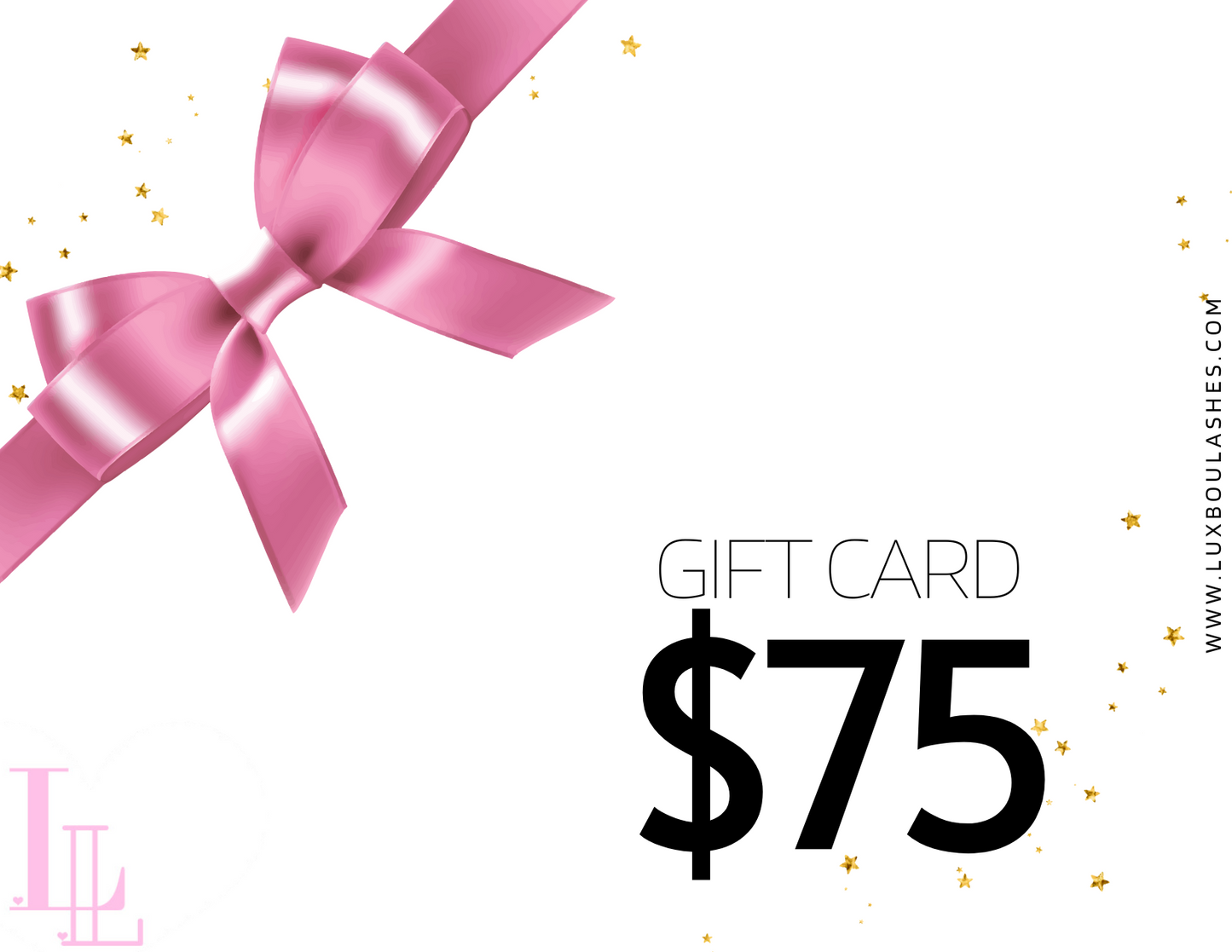 Luxbou Lash Supply Gift Card