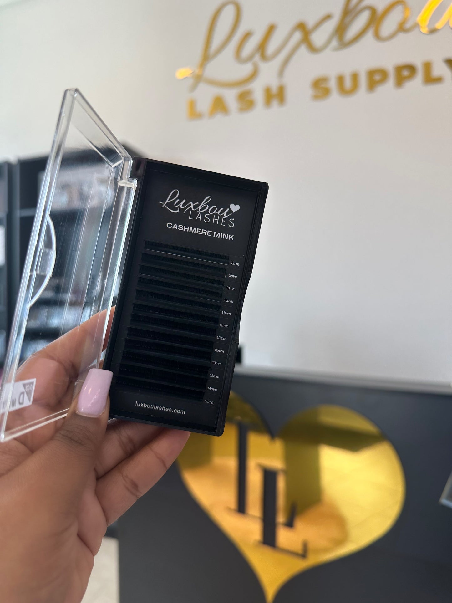 Cashmere Mink Lash Tray 0.15