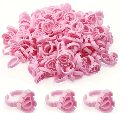 Heart Shaped Glue Rings